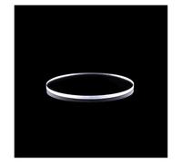 Attrezzatura da laboratorio JGS1 UV Quartz Round Wafer Ultra Thin Polished High Light Transmittance Various Sizes Optical Experiment Plate(D25 T0.5mm)