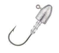 attrezzatura da pesca, Ami da pesca 10 pezzi Jig Head Amo con spinato in acciaio ad alto tenore di carbonio Pesca esca morbida for la in riva al fiume(14g)