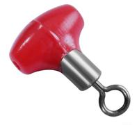 Attrezzatura da pesca con libro mastro con cerniera scorrevole e clip per puleggia per operazioni di rig lisce in mare e acqua dolce (10 pezzi da 7 x 12 mm)