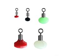 Attrezzatura da pesca con libro mastro con cursore con cerniera, perline e girelle, puleggia con clip per carpa Marker Float Setups e altro (20 pezzi 4 x 5 mm)