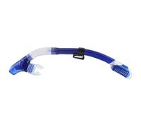 Attrezzatura da snorkeling del tubo di respirazione immersioni tutto il bocchino silicone a sfera mobile top a secco per immersioni per immersioni. (SK-105 blu)