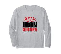 Attrezzatura da Triathlon Tri Sherpa Support Crew Haul Cheer Beer Maglia a Manica