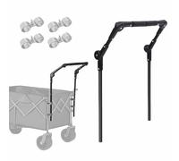 Attrezzatura della maniglia di spinta del carro camper - sostituzione pieghevole dei carrelli da giardino per il carrello della spesa all'aperto, non includere il carrello (Spingere)