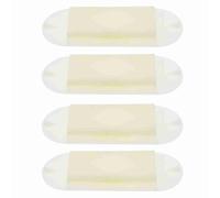 Attrezzatura di fuga Bee Design intelligente Design in plastica Porta di alveare bianca Porta Essenziale Strumento per la produzione di di apicoltori 4pcs 110 mm x 43 mm