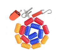 Attrezzatura for piscina con corsia, linea di demarcazione con boa, recinzione di sicurezza for il nuoto, galleggiabilità elevata, facile da installare for parco acquatico sulla spiaggia(Nylon Rope,18