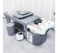 Attrezzatura Head Spa con scaldabagno, lettino per massaggio con shampoo e circolazione dell'acqua thailandese e lettino per il viso per salone
