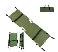 Attrezzatura Medica Di Emergenza,Barella Pieghevole In Alluminio For Soccorso Medico,Barella Di Pronto Soccorso For Il Sollevamento Di Persone Al Piano Superiore(Green)