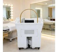 Attrezzatura Mobile per Spa con Circolazione d'Acqua e Macchina a Vapore, Adatta per Centri Estetici e Spa