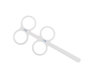 Attrezzatura optometrica for occlusore con supporto for flipper ottico in plastica a 4 lenti delle migliori marche(0.25)