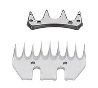 Attrezzatura Paranormale 2 Set Di Cesoie Per Pecore Lama Curva Diritta 9/13 Denti Tosatrice Capra Forbice Capre Elettriche Tagliatrice A Parte Ricambio Cesoie Per Pecore(Straight 9 Tooth)