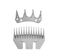 Attrezzatura Paranormale Testa Ricambio A Lame 1 Set / 3 5 10 9/13 Denti Tosatura Elettrica Per Pecore Capre Cesoie Per Pecore(3set 13T)
