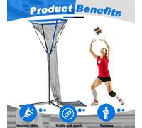 Attrezzatura per allenamento per la pallavolo di setter pallavolo net per