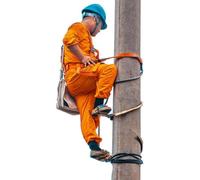 Attrezzatura per Arrampicata Attrezzatura per L'arrampicata su Pali per Elettricisti, per Il Settore Energetico, dei Servizi Pubblici, Metallurgico, delle Bandiere(400mm/15.7'')