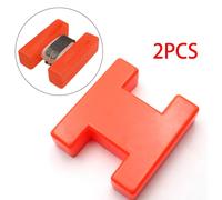 Attrezzatura per in plastica con marcatore a blocco H rosso 2x, accessori
