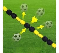 Attrezzatura Per Lallenamento Dei Portieri Di Calcio, Deflettore A Linea Singola Da 2,5/4 M Per Allenamento Di Riflessi, Agilità E Controllo Della Palla, Angoli Di Rifrazione Multipli,
