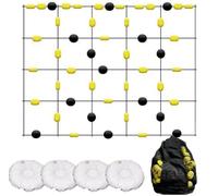 Attrezzatura per L'Allenamento del Portiere, Attrezzatura per L'Allenamento Calcio, Attrezzatura per Deviazione, Deflettore Monolinea con 4 Sacche D'Acqua, Ausili per L'Allenamento del Calcio,2x1.6M