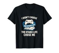 Attrezzatura per manga da gioco Otaku Life Chose Me Ribbon Maglietta