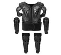 Attrezzatura per motociclisti per bambini, tuta per petto di bambino regolabile, armatura motocross resistente all'usura | Giacca da fuoristrada per la protezione da by by bike giovanile, giacca per l