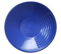 Attrezzatura per panning oro blu rotonda in oro con diverse attrezzature per la prospettiva di prospettiva di plastica portatile leggera