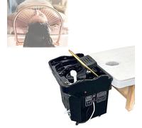 Attrezzatura per Spa per la Testa, Poggiatesta Regolabile in Altezza Giapponese, Lavabo a Cascata a 360° con Serbatoio Dell'acqua da 60 Litri, per Saloni di Parrucchiere e Spa