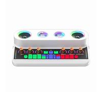 Attrezzatura Podcast Audio della Scheda Audio, Scheda Audio Portatile Bluetooth Attrezzatura Podcast Audio per la Registrazione Musicale in Live Streaming (W-1)