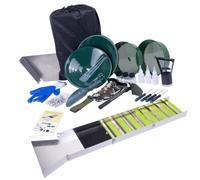 Attrezzatura Portatile Ricerca Oro，Per Torrenti，Prospezioni，Dragaggio | Kit completo per la ricerca dell'oro con scatola di chiusura pieghevole in lega di alluminio da 50", per l'estrazione