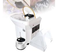 Attrezzatura professionale Head Spa con doppio controllo della circolazione dell'acqua e serbatoio grande da 60 litri per saloni e spa | fumigazione e terapia della luce inclusi