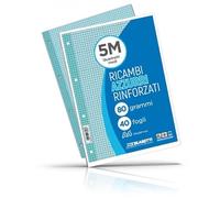 Attrezzatura scolastica marca BLASETTI modello RICAMBI RINF A4 AZZURRI 80G 40F 5M