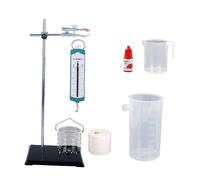 Attrezzatura sperimentale del principio di Archimede per strumenti di