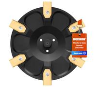 Attrezzatura: vassoio per coltelli + 6 lame compatibili con Segway Navimow H-Serie H500E, H800E, H1500E, H3000E-VF