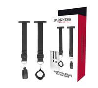 Attrezzature e corde Darkness bondage door cuffs