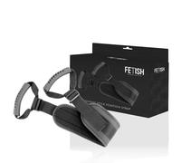 Attrezzature e corde Fetish submissive Doggy style position strap nero