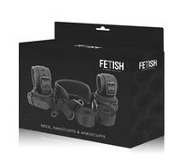 Attrezzature e corde Fetish submissive posizione master con 4 manette