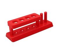 Attrezzature e forniture di laboratorio Supporto for tubi piccoli a 4 fori, modello di attrezzatura in plastica for esperimenti