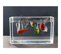 Attrezzature fotografiche vassoio di ripresa, Accessori for foto in acrilico trasparente, scatola portaoggetti multifunzione spessa 5 mm, for accessori for foto pubblicitarie(50x30x40cm/20x12x16in)