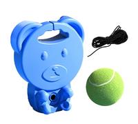 Attrezzature per l'allenamento con palline a corda, attrezzatura per l'allenamento da tennis, attrezzatura per esercizi da solo, allenatore di tennis con base da tennis e palla da allenamento in corda