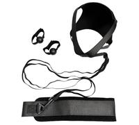 Attrezzature per l'allenamento di pallavolo - Kit per allenatore di pallavolo da solista | Pratico servizio di doping multiuso, fascia elastica portatile con cinghia regolabile portatile per il