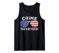 Attrezzature Poliziotto per crimine Adulto Oggi Non Il Tuo Poliziotto Giorno Canotta