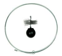 Attrezzi da Camino Filo di Acciaio + Scopa + Sfera Selezione Set per & Forno
