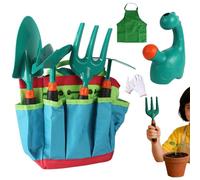 Attrezzi da giardinaggio per bambini - Set da giardinaggio dal design adatto ai bambini, attrezzi da giardino interattivi per la cura delle piante | Set di attrezz per bambii per giardinieri ragazzi