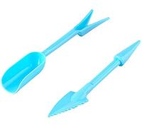 Attrezzi da Giardinaggio Piante Grasse in Vaso di Terra Spada Succulente Giardinaggio Riutilizzabile in Plastica Pale a Terra Piante di Scavo Bonsai Paletta Secchio da Giardino MiniOperazione Facile