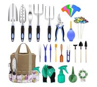 attrezzi da giardinaggio, Set di attrezzi da giardinaggio antiruggine - Attrezzi da giardinaggio resistenti for interni ed esterni - Regalo perfetto for giardinieri, uomini e donne