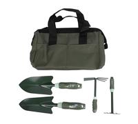 Attrezzi da giardino Kuuleyn, set di attrezzi da giardino 5 pezzi | Elementi essenziali per il giardinaggio con borsa per scavare, diserbo, allentamento del terreno, trapianto