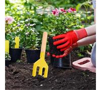 Attrezzi Da Giardino Per Bambini - Piccoli Giocattoli Da Spiaggia Con Manico In Legno | Set Di Attrezzi Da Giardinaggio Con Pala,Per Allentare Piantare Scavare all'Aperto in Giardino