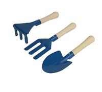 Attrezzi da giardino, Set di attrezzi da giardino, forniture for giardinaggio, utensili manuali multifunzionali e portatili for giardinaggio all'aperto(Blue)