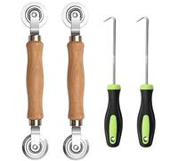 Attrezzi di Schermo Rotolamento, 4 Pezzi Rullo Porta Schermo Attrezzo, Strumento del Rullo Dello Schermo, per Installazione Della Finestra Dello Schermo Della Porta