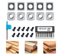 Attrezzi Inserto in Carburo Confezione da Dieci Adatto a Tutti i Tipi di Per Art