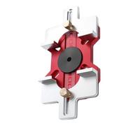 Attrezzi Maschio E Femmina | per Router 2-in-1 per la Lavorazione del Legno,Attrezzo per Scanalatura Posizionamento Taglio Installazione Bordo Raggio Cerchio Scanalatura Legno - Installazione Armadi e