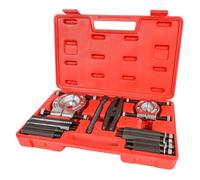 ATTREZZI OFFICINA ESTRATTORI CUSCINETTI SET SEPARATORI PER GRUPPI 3"+4" 12PZ