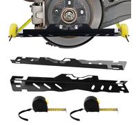 Attrezzi per Allineamento Auto - Piastre di Misurazione per Pneumatici | Strumenti Precisi per Regolazione Camber Toe-in | Kit di Manutenzione per Meccanici, Officina, Garage, Appassionati, Fai-da-Te